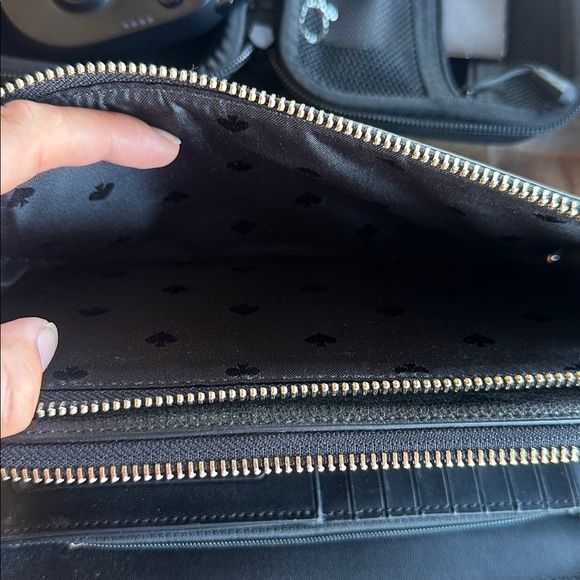 Kate Spade Black Zip-Around Wallet - Picture 5 of 5
